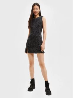 Desigual Γυναίκες Καθημερινά Φορέματα Φόρεμα καθημερινό Meysins 22WWVW28 Γκρι Slim Fit -Εξοδος Desigual Κατάστημα unnamed file 210