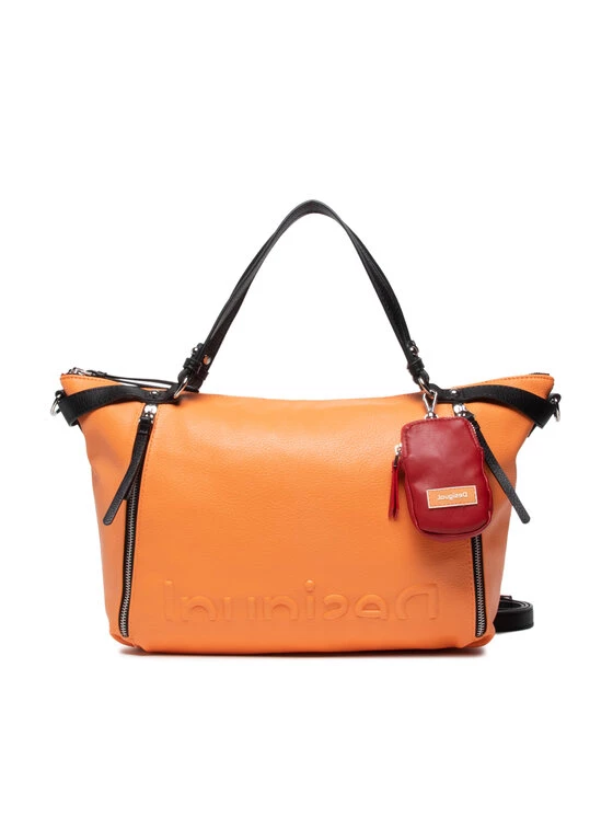 Desigual Γυναίκες Τσάντες Shoppers Τσάντα 22SAXPAC Πορτοκαλί 4 Desigual Γυναίκες Τσάντες Shoppers Τσάντα 22SAXPAC Πορτοκαλί - Image 2