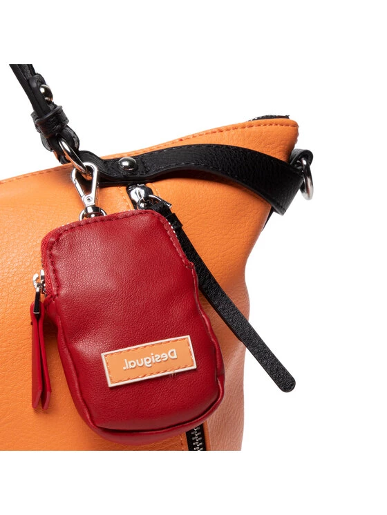 Desigual Γυναίκες Τσάντες Shoppers Τσάντα 22SAXPAC Πορτοκαλί 7 Desigual Γυναίκες Τσάντες Shoppers Τσάντα 22SAXPAC Πορτοκαλί - Image 5