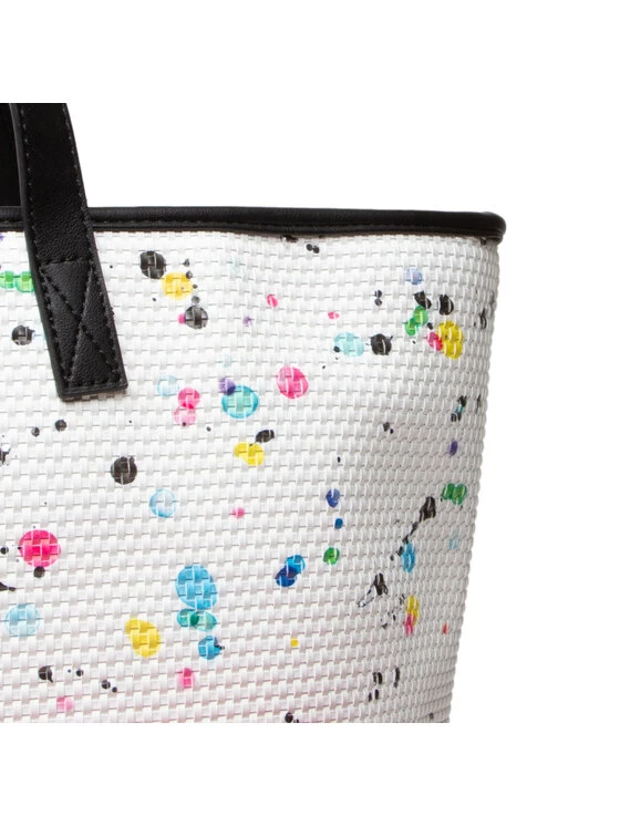 Desigual Γυναίκες Τσάντες Shoppers Τσάντα 22SAXP84 Λευκό 5 Desigual Γυναίκες Τσάντες Shoppers Τσάντα 22SAXP84 Λευκό - Image 3