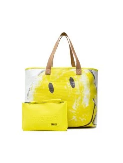 Desigual Γυναίκες Τσάντες Shoppers Τσάντα 22SAXP44 Λευκό