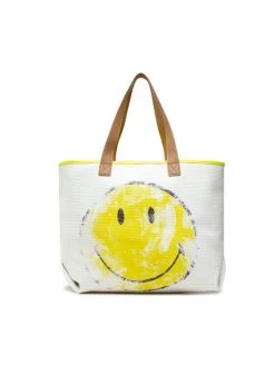 Desigual Γυναίκες Τσάντες Shoppers Τσάντα 22SAXP44 Λευκό -Εξοδος Desigual Κατάστημα unnamed file 2139