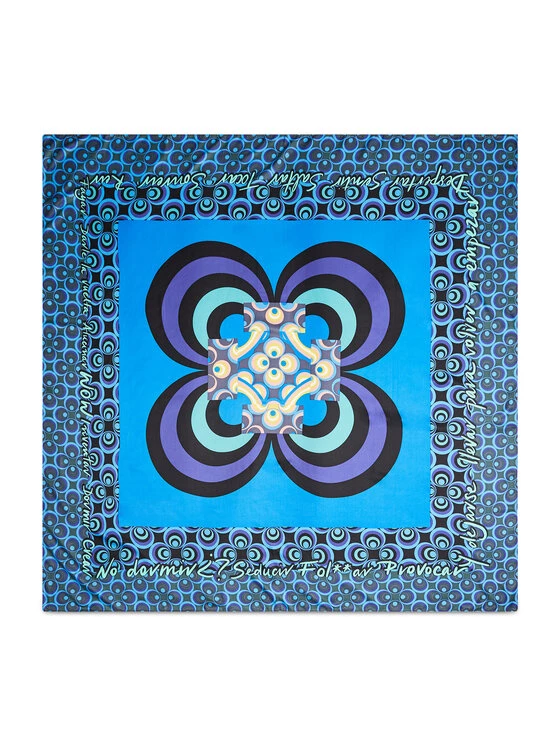 Desigual Γυναίκες Φουλάρια Φουλάρι 22WAWA11 Μπλε 5 Desigual Γυναίκες Φουλάρια Φουλάρι 22WAWA11 Μπλε - Image 3