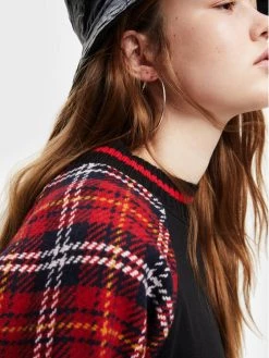 Desigual Γυναίκες Μπλούζες Χωρίς Φερμουάρ Μπλούζα Checks 22WWSK51 Μαύρο Regular Fit 10 Desigual Γυναίκες Μπλούζες Χωρίς Φερμουάρ Μπλούζα Checks 22WWSK51 Μαύρο Regular Fit -Εξοδος Desigual Κατάστημα unnamed file 222