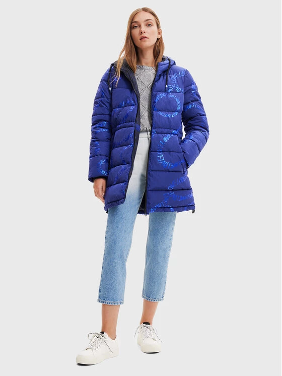 Desigual Γυναίκες Χειμωνιάτικα Μπουφάν Μπουφάν πουπουλένιο Aarhus 22WWEW30 Σκούρο μπλε Regular Fit 3 Desigual Γυναίκες Χειμωνιάτικα Μπουφάν Μπουφάν πουπουλένιο Aarhus 22WWEW30 Σκούρο μπλε Regular Fit