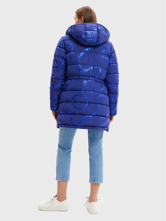 Desigual Γυναίκες Χειμωνιάτικα Μπουφάν Μπουφάν πουπουλένιο Aarhus 22WWEW30 Σκούρο μπλε Regular Fit 5 Desigual Γυναίκες Χειμωνιάτικα Μπουφάν Μπουφάν πουπουλένιο Aarhus 22WWEW30 Σκούρο μπλε Regular Fit - Image 3