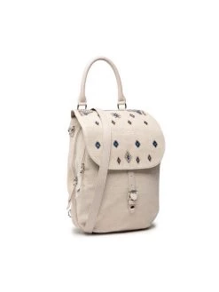 Desigual Γυναίκες Σακίδια Πλάτης Σακίδιο 22SAKA20 Μπεζ -Εξοδος Desigual Κατάστημα unnamed file 2269