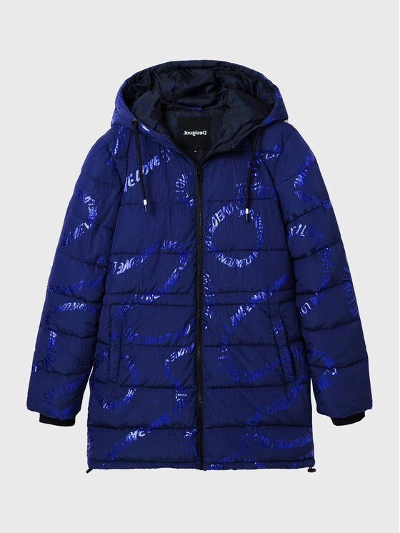 Desigual Γυναίκες Χειμωνιάτικα Μπουφάν Μπουφάν πουπουλένιο Aarhus 22WWEW30 Σκούρο μπλε Regular Fit 7 Desigual Γυναίκες Χειμωνιάτικα Μπουφάν Μπουφάν πουπουλένιο Aarhus 22WWEW30 Σκούρο μπλε Regular Fit - Image 5