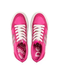 Desigual Γυναίκες Κλειστά Παπούτσια Πάνινα παπούτσια Street Exotic 22SSKA19 Ροζ -Εξοδος Desigual Κατάστημα unnamed file 2302