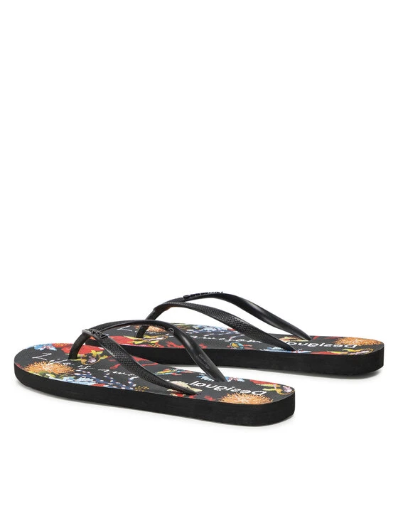 Desigual Γυναίκες Σαγιονάρες 22SSHP03 Μαύρο 5 Desigual Γυναίκες Σαγιονάρες 22SSHP03 Μαύρο - Image 3