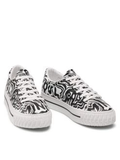 Desigual Γυναίκες Κλειστά Παπούτσια Πάνινα παπούτσια 21WSKP22 Λευκό -Εξοδος Desigual Κατάστημα unnamed file 2343