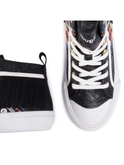 Desigual Γυναίκες Κλειστά Παπούτσια Sneakers Beta New Exotic 20SSKP15 Μαύρο -Εξοδος Desigual Κατάστημα unnamed file 2355