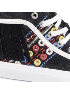 Desigual Γυναίκες Κλειστά Παπούτσια Sneakers Beta New Exotic 20SSKP15 Μαύρο -Εξοδος Desigual Κατάστημα unnamed file 2356