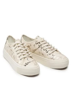 Desigual Γυναίκες Αθλητικά Street Silver 22SSKP21 Μπεζ -Εξοδος Desigual Κατάστημα unnamed file 2379