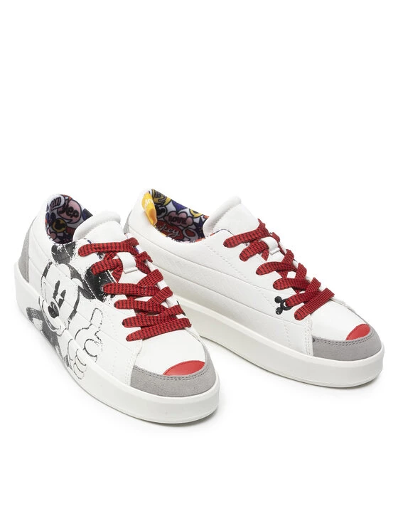 Desigual Γυναίκες Αθλητικά 22SSKP12 Λευκό 5 Desigual Γυναίκες Αθλητικά 22SSKP12 Λευκό - Image 3