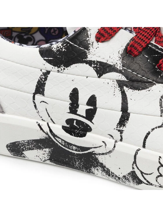 Desigual Γυναίκες Αθλητικά 22SSKP12 Λευκό 6 Desigual Γυναίκες Αθλητικά 22SSKP12 Λευκό - Image 4