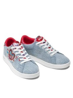 Desigual Γυναίκες Αθλητικά Cosmic Heart Denim 22SSKD05 Μπλε -Εξοδος Desigual Κατάστημα unnamed file 2403