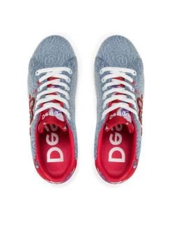 Desigual Γυναίκες Αθλητικά Cosmic Heart Denim 22SSKD05 Μπλε -Εξοδος Desigual Κατάστημα unnamed file 2404