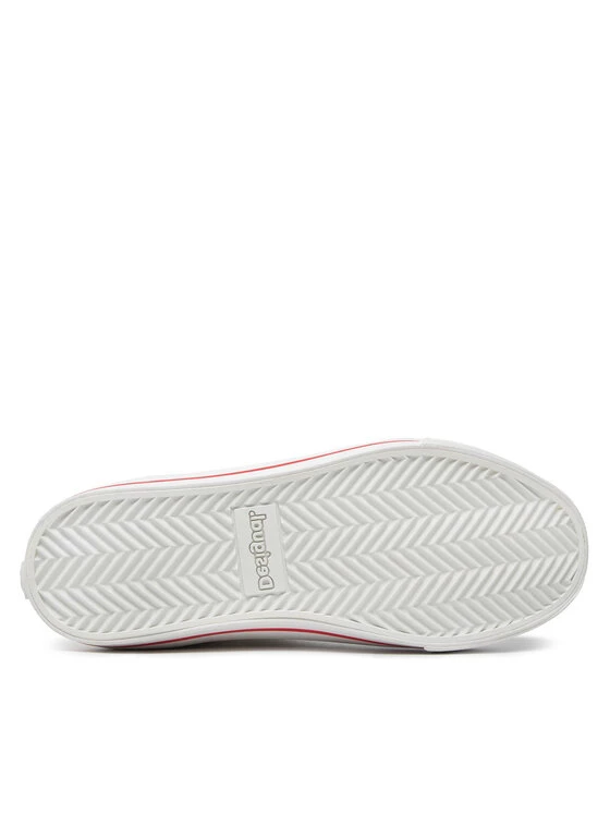 Desigual Γυναίκες Αθλητικά Beta Heart 22SSKA03 Λευκό 6 Desigual Γυναίκες Αθλητικά Beta Heart 22SSKA03 Λευκό - Image 4