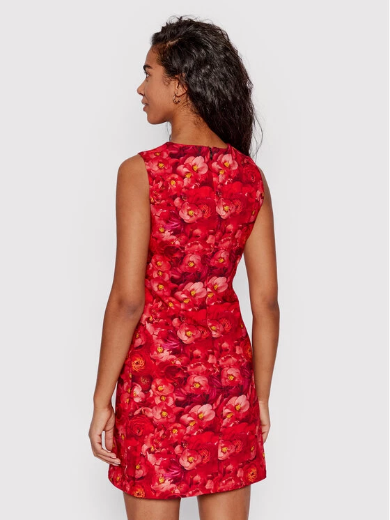Desigual Γυναίκες Καθημερινά Φορέματα Φόρεμα καθημερινό Amapola 22SWVW68 Κόκκινο Regular Fit 5 Desigual Γυναίκες Καθημερινά Φορέματα Φόρεμα καθημερινό Amapola 22SWVW68 Κόκκινο Regular Fit - Image 3