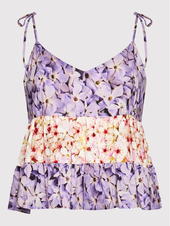 Desigual Γυναίκες Tops Τοπ Spring 22SWBW14 Μωβ Regular Fit 7 Desigual Γυναίκες Tops Τοπ Spring 22SWBW14 Μωβ Regular Fit - Image 5