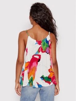 Desigual Γυναίκες Tops Τοπ Rodas 22SWBW37 Λευκό Regular Fit -Εξοδος Desigual Κατάστημα unnamed file 2470