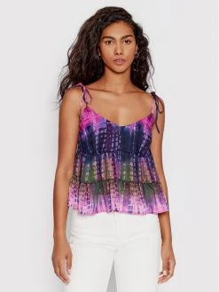 Desigual Γυναίκες Tops Τοπ Shell 22SWBW18 Μωβ Regular Fit