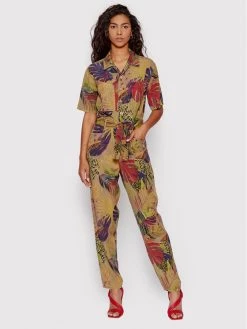 Desigual Γυναίκες Ολόσωμες Φόρμες Ολόσωμη φόρμα Lara 22SWPW18 Καφέ Regular Fit