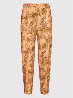 Desigual Γυναίκες Υφασμάτινα Παντελόνια Παντελόνι υφασμάτινο Safari 22SWPW24 Πορτοκαλί Regular Fit -Εξοδος Desigual Κατάστημα unnamed file 2502