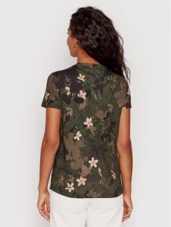 Desigual Γυναίκες T-shirts T-Shirt DISNEY Mickey Camo 22SWTKAN Πράσινο Regular Fit -Εξοδος Desigual Κατάστημα unnamed file 2510