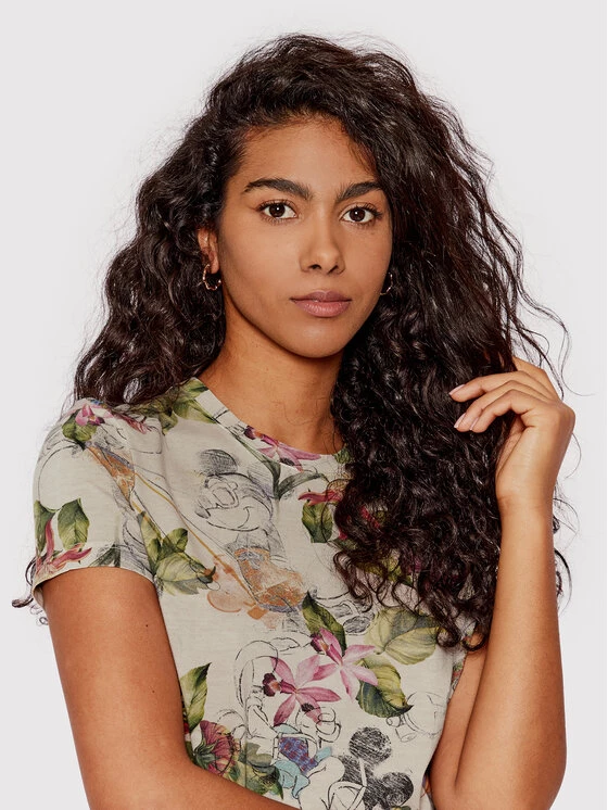 Desigual Γυναίκες T-shirts T-Shirt DISNEY Play Mickey 22SWTKBB Πράσινο Regular Fit 6 Desigual Γυναίκες T-shirts T-Shirt DISNEY Play Mickey 22SWTKBB Πράσινο Regular Fit - Image 4