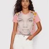 Desigual Γυναίκες T-shirts T-Shirt Face 22SWTK22 Ροζ Regular Fit -Εξοδος Desigual Κατάστημα unnamed file 2523