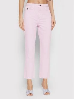 Desigual Γυναίκες Straight Leg Τζιν Lena 22SWDD52 Μωβ Straight Fit