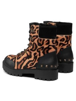 Desigual Γυναίκες Biker Μποτάκια Μποτάκια Shoes Biker Leopard 21WSTL02 Καφέ -Εξοδος Desigual Κατάστημα unnamed file 2608