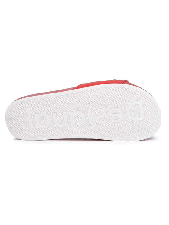 Desigual Γυναίκες Παντόφλες Slide Logomania 20SSHP04 Κόκκινο 6 Desigual Γυναίκες Παντόφλες Slide Logomania 20SSHP04 Κόκκινο - Image 4