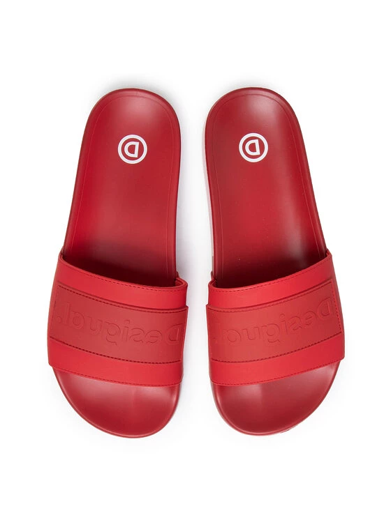 Desigual Γυναίκες Παντόφλες Slide Logomania 20SSHP04 Κόκκινο 7 Desigual Γυναίκες Παντόφλες Slide Logomania 20SSHP04 Κόκκινο - Image 5
