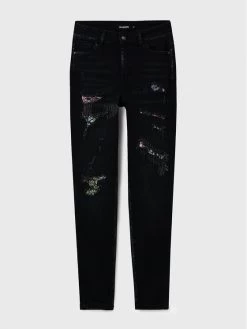 Desigual Γυναίκες Τζιν Lullaby 22WWDD37 Μαύρο Skinny Fit 11 Desigual Γυναίκες Τζιν Lullaby 22WWDD37 Μαύρο Skinny Fit -Εξοδος Desigual Κατάστημα unnamed file 263