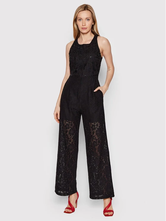 Desigual Γυναίκες Ολόσωμες Φόρμες Ολόσωμη φόρμα Saray 22SWPK09 Μαύρο Regular Fit 3 Desigual Γυναίκες Ολόσωμες Φόρμες Ολόσωμη φόρμα Saray 22SWPK09 Μαύρο Regular Fit