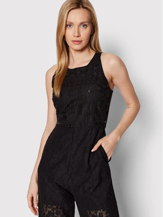 Desigual Γυναίκες Ολόσωμες Φόρμες Ολόσωμη φόρμα Saray 22SWPK09 Μαύρο Regular Fit 6 Desigual Γυναίκες Ολόσωμες Φόρμες Ολόσωμη φόρμα Saray 22SWPK09 Μαύρο Regular Fit - Image 4