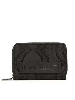 Desigual Γυναίκες Πορτοφόλια Μεγάλο Πορτοφόλι Γυναικείο 22WAYA07 Μαύρο