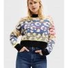 Desigual Γυναίκες Πουλόβερ Febe 22WWJF85 Έγχρωμο Regular Fit
