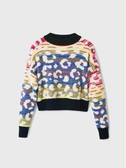 Desigual Γυναίκες Πουλόβερ Febe 22WWJF85 Έγχρωμο Regular Fit -Εξοδος Desigual Κατάστημα unnamed file 273