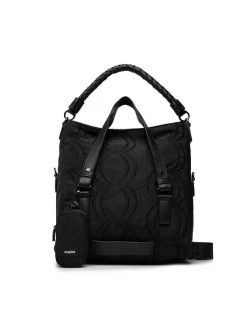Desigual Γυναίκες Τσάντες με Χερούλι Τσάντα 22WAXA76 Μαύρο
