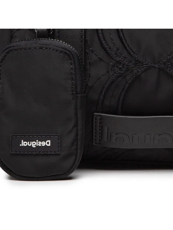 Desigual Γυναίκες Τσάντες με Χερούλι Τσάντα 22WAXA76 Μαύρο 4 Desigual Γυναίκες Τσάντες με Χερούλι Τσάντα 22WAXA76 Μαύρο - Image 2