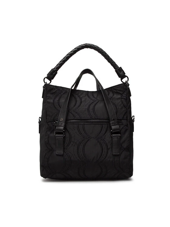 Desigual Γυναίκες Τσάντες με Χερούλι Τσάντα 22WAXA76 Μαύρο 6 Desigual Γυναίκες Τσάντες με Χερούλι Τσάντα 22WAXA76 Μαύρο - Image 4