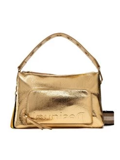 Desigual Γυναίκες Τσάντες με Χερούλι Τσάντα 22WAXP82 Χρυσό