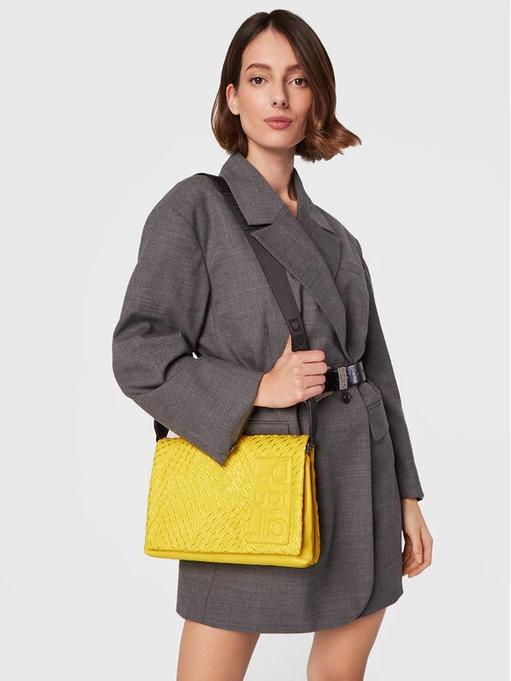 Desigual Γυναίκες Τσάντες Χιαστί Τσάντα 22WAXPA1 Κίτρινο 8 Desigual Γυναίκες Τσάντες Χιαστί Τσάντα 22WAXPA1 Κίτρινο - Image 6