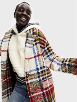 Desigual Γυναίκες Μεταβατικά Παλτά Μάλλινο παλτό Camila 22WWEWB4 Έγχρωμο Oversize -Εξοδος Desigual Κατάστημα unnamed file 292