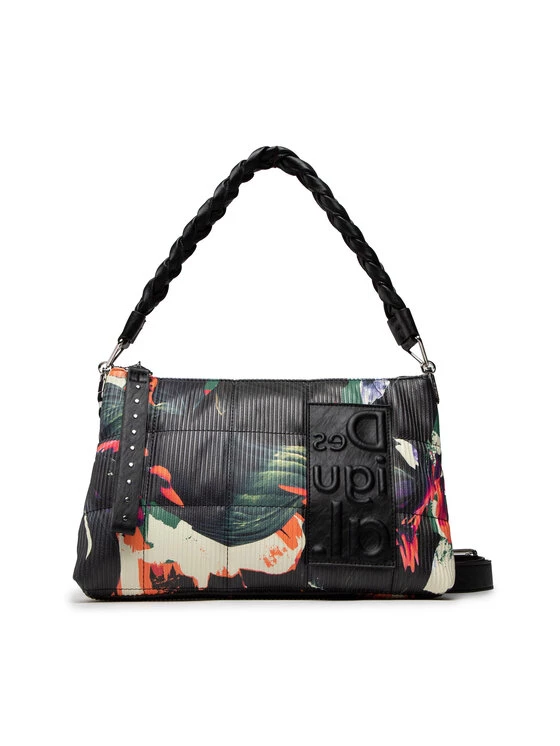 Desigual Γυναίκες Τσάντες με Χερούλι Τσάντα 22WAXP44 Μαύρο 4 Desigual Γυναίκες Τσάντες με Χερούλι Τσάντα 22WAXP44 Μαύρο - Image 2