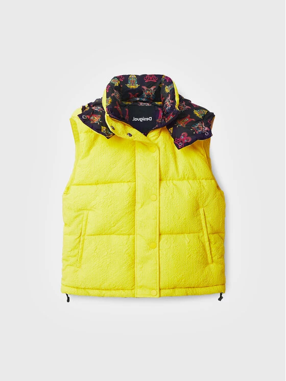 Desigual Γυναίκες Γιλέκα Γιλέκο MONSIEUR CHRISTIAN LACROIX Lekran 22WWEWB1 Κίτρινο Regular Fit 7 Desigual Γυναίκες Γιλέκα Γιλέκο MONSIEUR CHRISTIAN LACROIX Lekran 22WWEWB1 Κίτρινο Regular Fit - Image 5